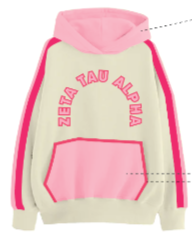 WOMEN'S COLORBLOCK PANELED HEAVYWEIGHT SWEATSHIRT