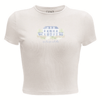 Women’s Ribbed Long Crop Tee