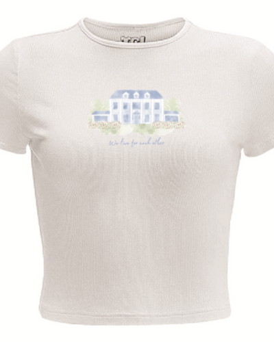 Women’s Ribbed Long Crop Tee