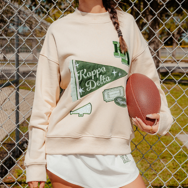 HEAVYWEIGHT FRENCH TERRY WIDE MOCK NECK