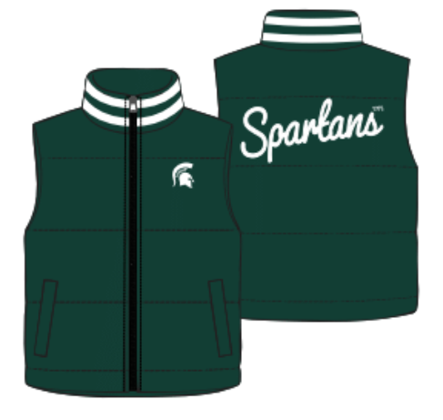 WOMEN'S RETRO PUFFER VEST