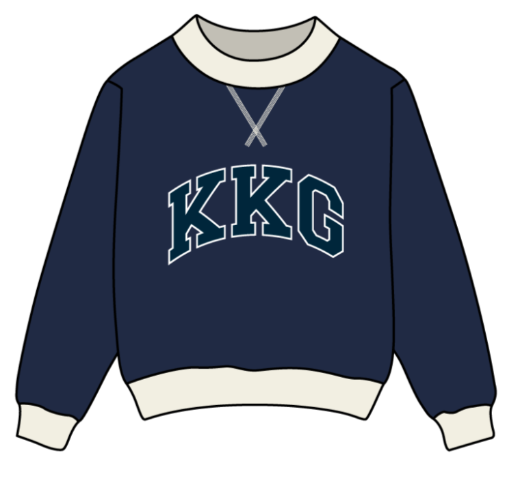 WIDE MOCK NECK HEAVYWEIGHT SWEATSHIRT WITH V NOTCH