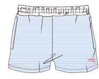 DAYDREAM WOMEN'S TERRY LOW RISE SHORT WITH RIB WAISTBAND