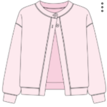 WOMEN'S FRENCH TERRY OPEN FRONT CARDIGAN
