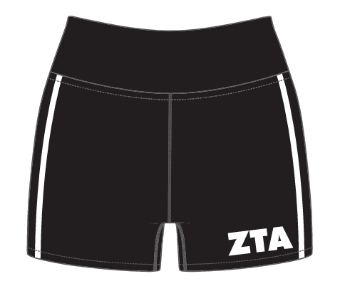 WOMEN'S ACTIVE HIGH RISE BIKER SHORT WITH CONTRAST BINDING