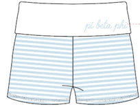 WOMEN'S FOLDOVER WAISTBAND HEAVYWEIGHT FRENCH TERRY SHORTS