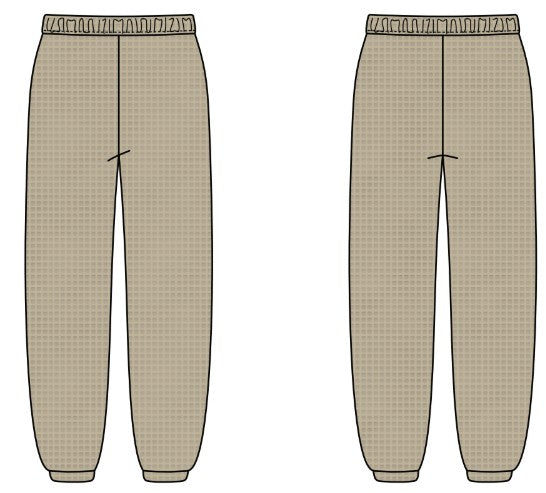 CAMPUS CORE WAFFLE KNIT SWEATPANT