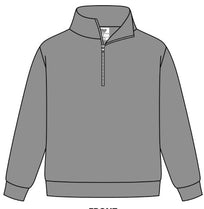 HEAVYWEIGHT FRENCH TERRY QUARTER ZIP PULLOVER
