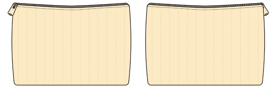 QUILTED ZIP TRAVEL BAG