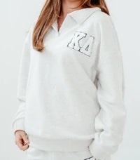 HEAVYWEIGHT RUGBY LONG SLEEVE SWEATSHIRT
