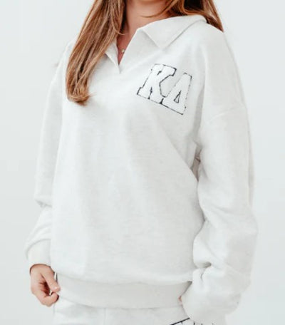 HEAVYWEIGHT RUGBY LONG SLEEVE SWEATSHIRT