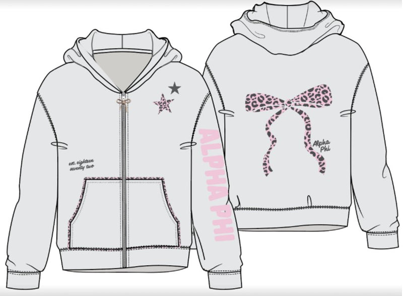 WOMEN'S HEAVYWEIGHT FLEECE BOXY ZIP UP SWEATSHIRT