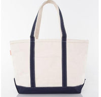 CLASSIC CANVAS TOTE BAG WITH POCKETS