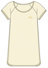 WOMEN'S COTTON JERSEY CLASSIC RAGLAN PJ NIGHTGOWN