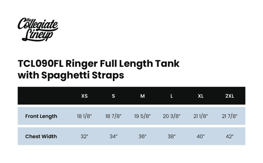 Size chart for WOMEN'S TRACK SHORTS