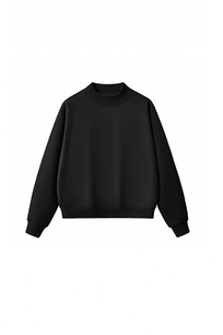 Sodalemon Unisex Fleece Mock Neck Sweatshirt