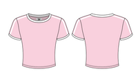 RIBBED RINGER TEE WITH SHOULDER STRIPES
