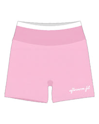 WOMEN'S ACTIVE CONTRAST WAISTBAND BIKER SHORT 5