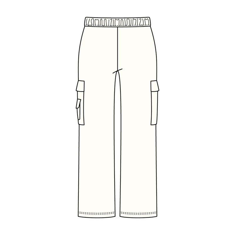 WOMEN'S HEAVYWEIGHT FLEECE CARGO SWEATPANTS