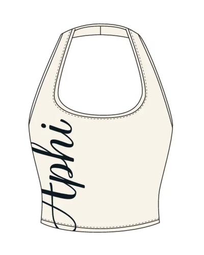 WOMEN'S RIB KNIT BASIC HALTER SCOOP NECK TANK
