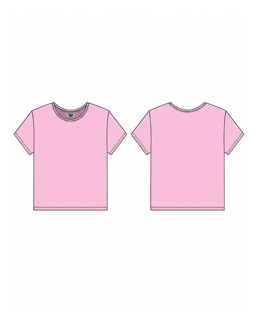 WOMEN'S WIDE NECK T-SHIRT