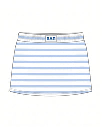 WOMEN'S HEAVYWEIGHT COTTON BASIC MINI SKORT