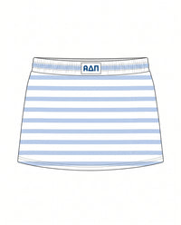 WOMEN'S HEAVYWEIGHT COTTON BASIC MINI SKORT