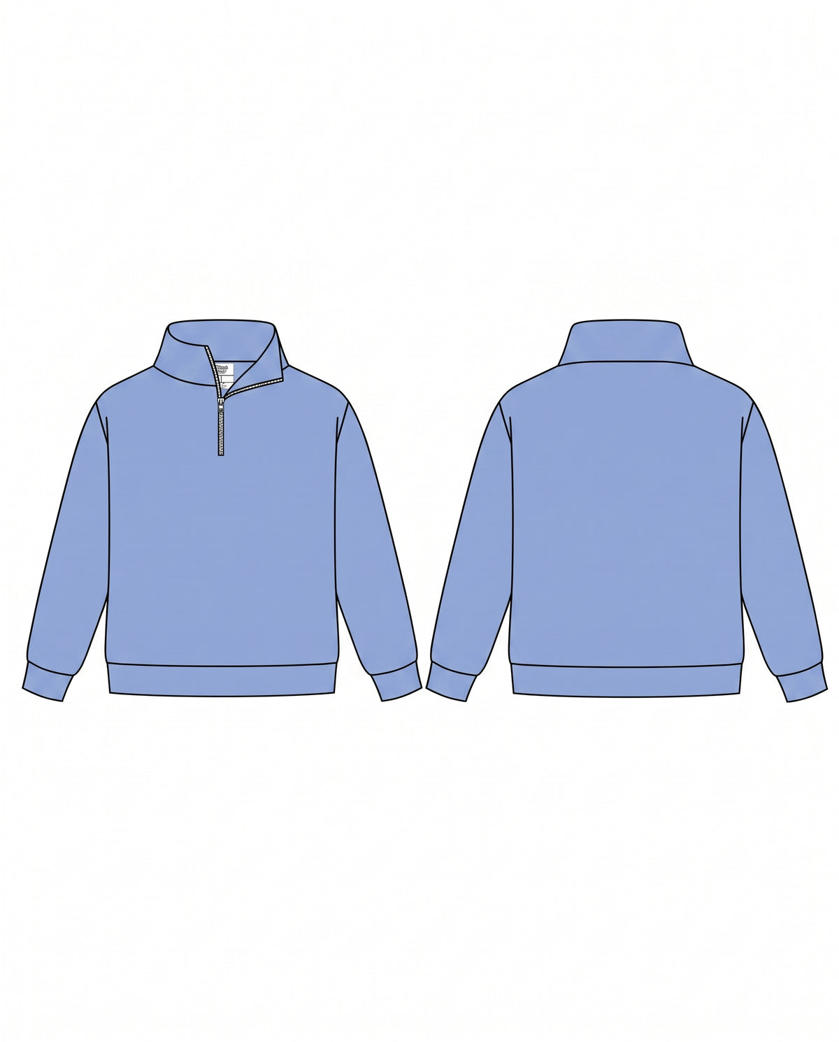 QUARTER ZIP FLEECE PULLOVER