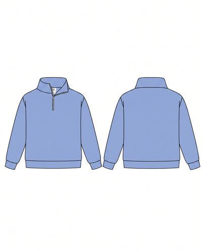 QUARTER ZIP FLEECE PULLOVER
