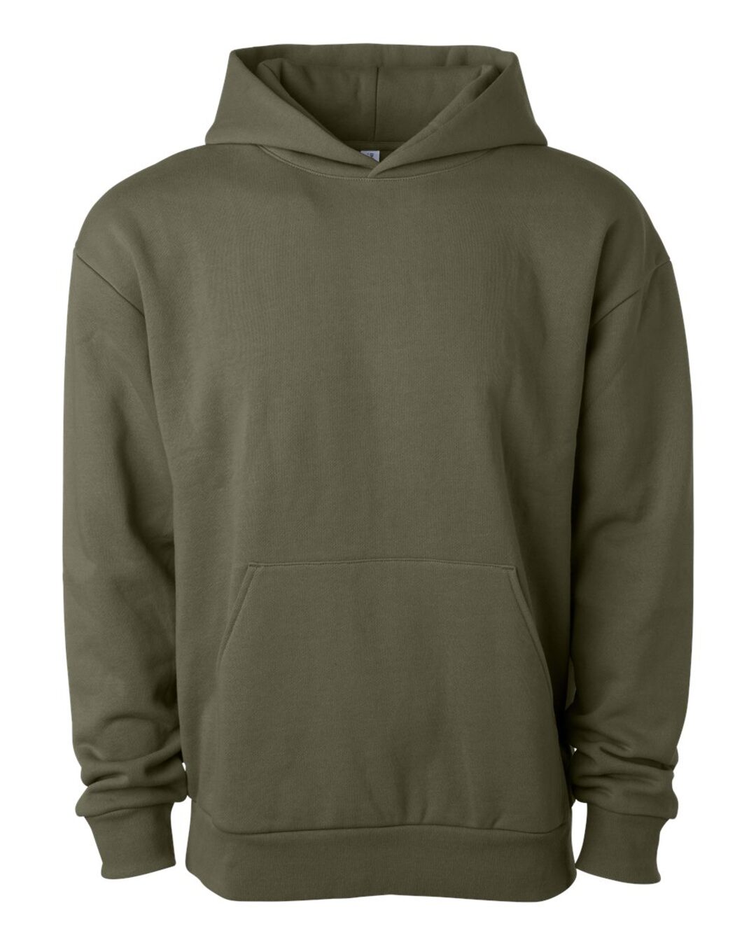 Unisex Boulevard Heavyweight Hooded Sweatshirt - Army
