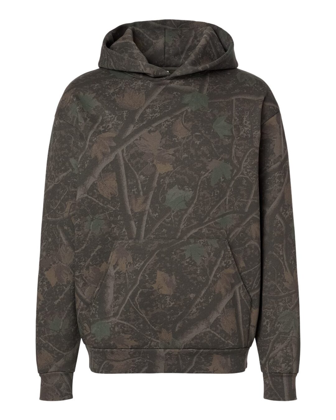 Unisex Boulevard Heavyweight Hooded Sweatshirt - Darkwood Tree Camo