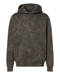 Unisex Boulevard Heavyweight Hooded Sweatshirt - Darkwood Tree Camo