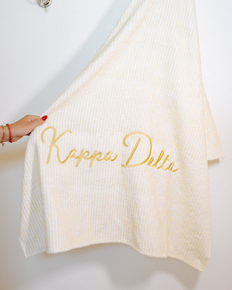 STRIPE BATH TOWEL