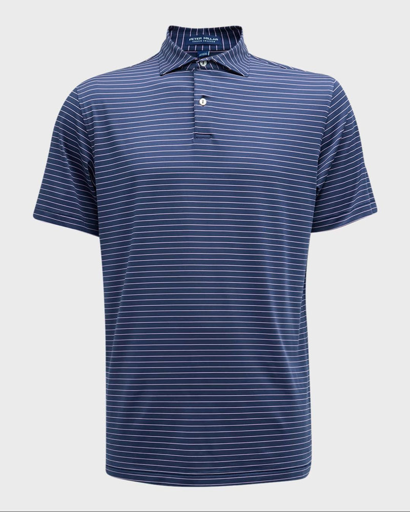 Peter Millar Men's Etc Stripe Performance Jersey Polo