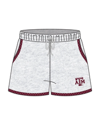 THE DROP CUT FLEECE SWEATSHORT WITH POCKET AND LEG BINDING