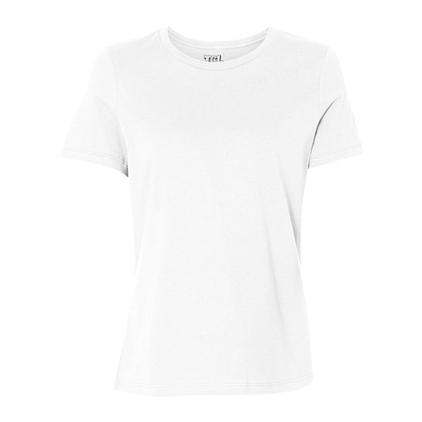 WOMEN'S BASIC CREWNECK T-SHIRT - White