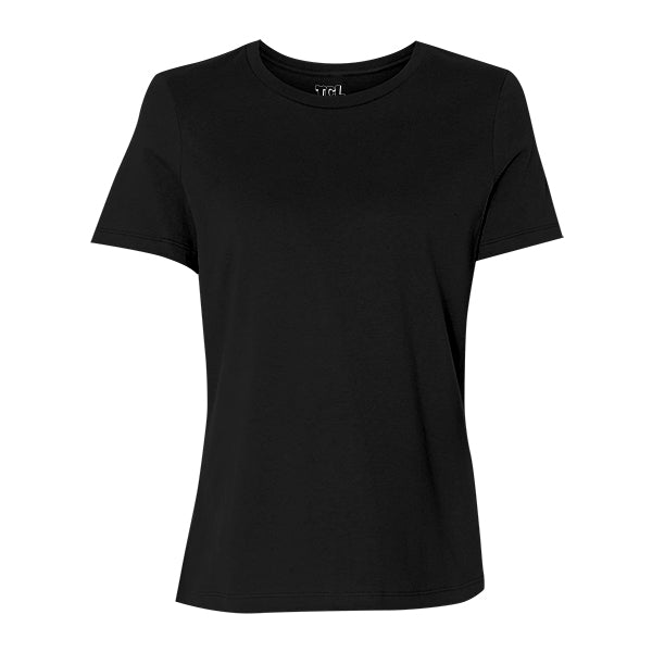 WOMEN'S BASIC CREWNECK T-SHIRT - Black