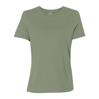 WOMEN'S BASIC CREWNECK T-SHIRT - Sage
