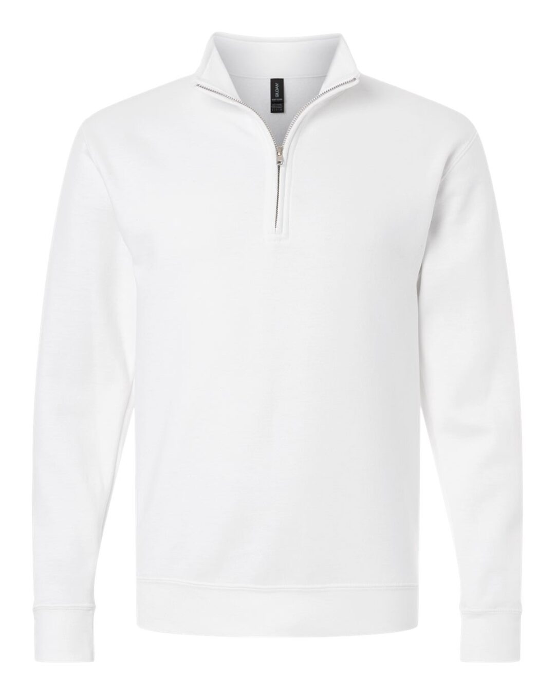 Unisex Heavy Blend™ Quarter-Zip Sweatshirt - White