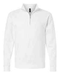 Unisex Heavy Blend™ Quarter-Zip Sweatshirt - White