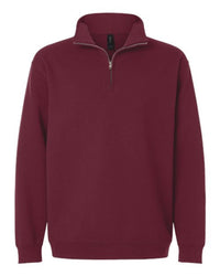 Unisex Heavy Blend™ Quarter-Zip Sweatshirt - Maroon