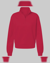 Unisex Heavy Blend™ Quarter-Zip Sweatshirt - Cherry Red