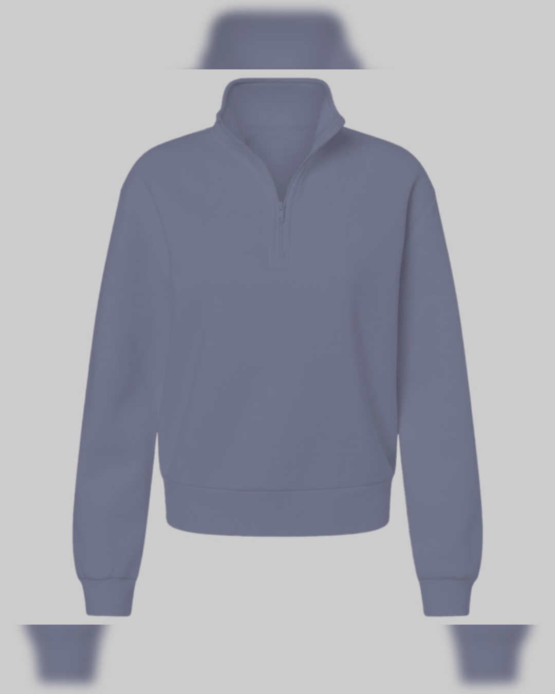 Unisex Heavy Blend™ Quarter-Zip Sweatshirt - Dark Heather