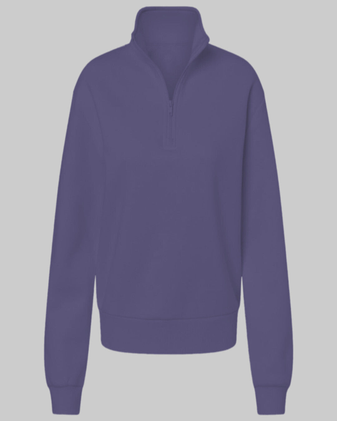 Unisex Heavy Blend™ Quarter-Zip Sweatshirt - Heather Dark Navy
