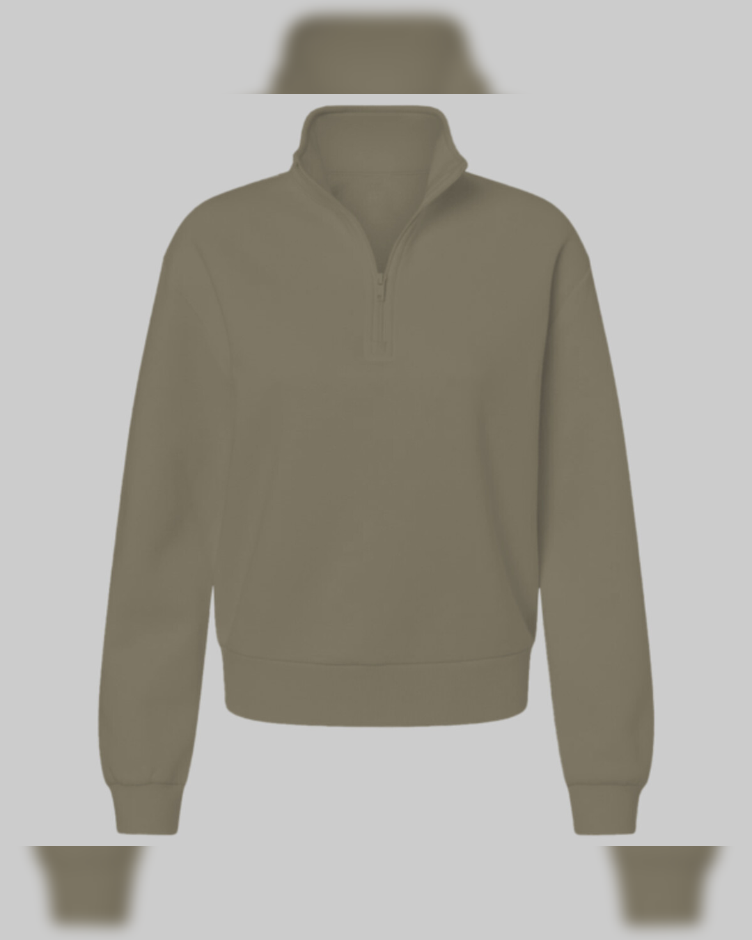 Unisex Heavy Blend™ Quarter-Zip Sweatshirt - Military Green