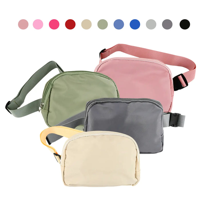 Adjustable Fanny Pack, Waist Bag, Everyday Belt Bag