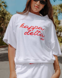 Boardwalk Terrycloth Mockneck