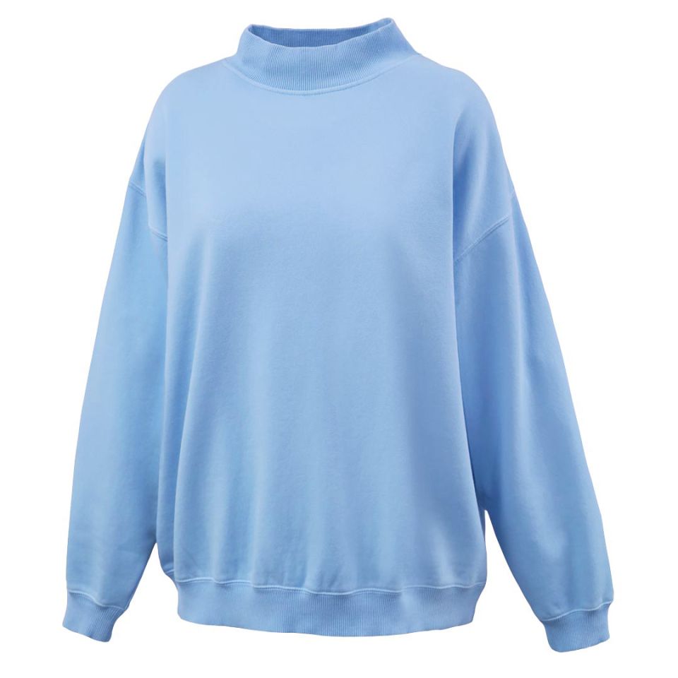 SALTWASH MOCKNECK - Crystal Blue
