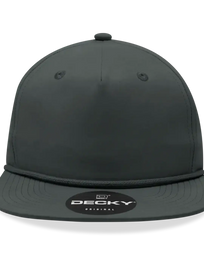 Decky - Classic Rope Cap, 5 Panel Flat Bill Hat, Snapback