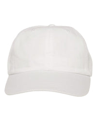 ADAMS OPTIMUM PIGMENT-DYED CAP - White